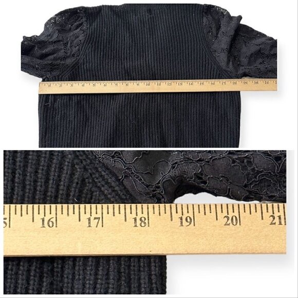 CAMI NYC Black Wool Beth Cardigan, Size S - Picture 10 of 12